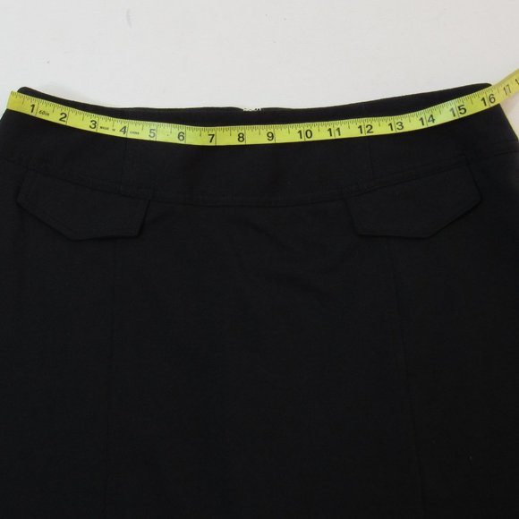 Style & Co. Women's Black Pencil Slip Skirt Size 12 Petite - Picture 8 of 8
